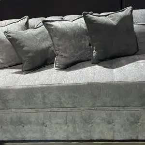 Sillón Chesterfield Chico Gris