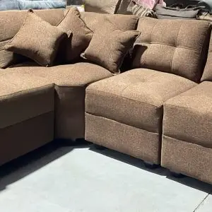 Sillón Modular Café 4 Cuerpos