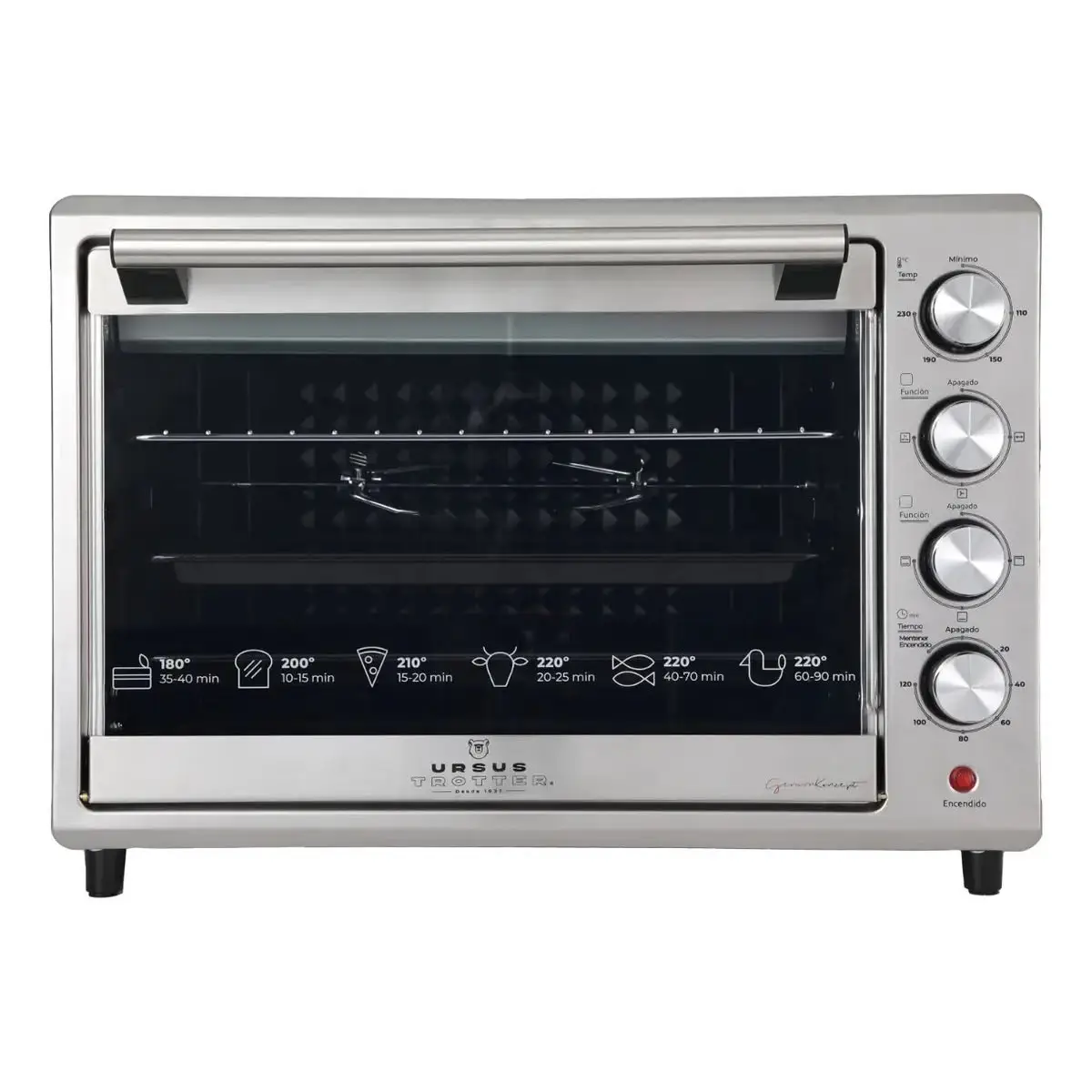 Horno Eléctrico Ursus Trotter 60 litros